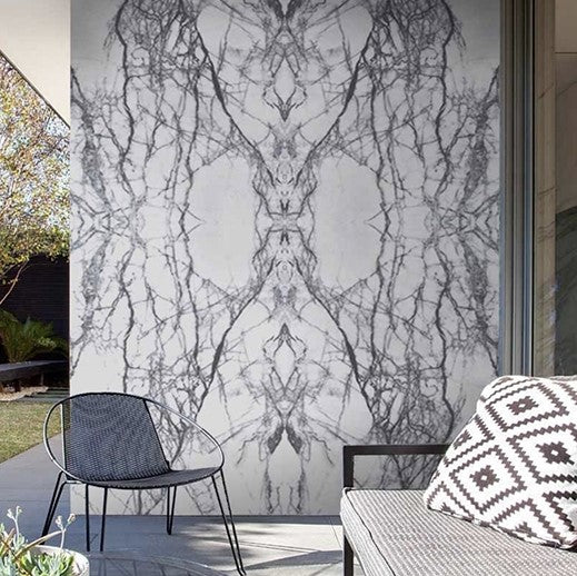 A new but an ancient trend in natural stone: BOOKMATCHED MARBLE