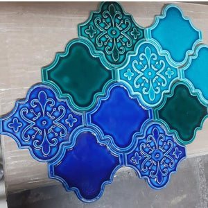 Ottoman Tile, 12 x 12,5 cm