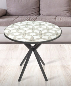 Marble Coffee Table ARCLE Ø 46 x 56 cm (low)