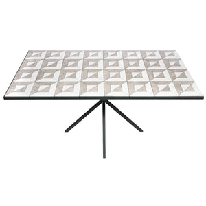 Marble Coffee Table CUBES 121 x 61 x 46 cm (low)