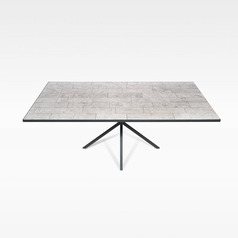 Marble Coffee Table PLAIN 121 x 61 x 46 cm (low)