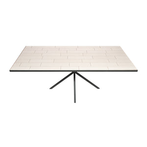 Marble Coffee Table PLAIN 121 x 61 x 46 cm (low)