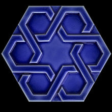 Load image into Gallery viewer, Hexagon Orient Tile, 15 x 17 cm
