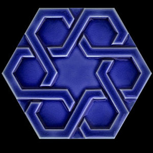 Hexagon Orient Tile, 15 x 17 cm