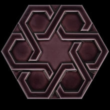 Load image into Gallery viewer, Hexagon Orient Tile, 15 x 17 cm
