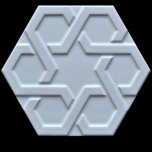 Load image into Gallery viewer, Hexagon Orient Tile, 15 x 17 cm
