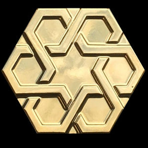 Hexagon Orient Tile, 15 x 17 cm