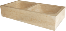 Load image into Gallery viewer, Natural Stone Washbasins, over countertop
