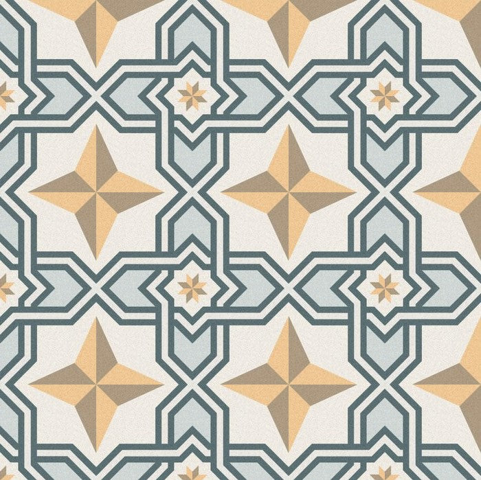 Compass Cement Tile 20 x 20 x 1.8 cm, several colors available